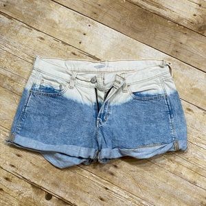 Old Navy Boyfriend Bleached Denim Shorts